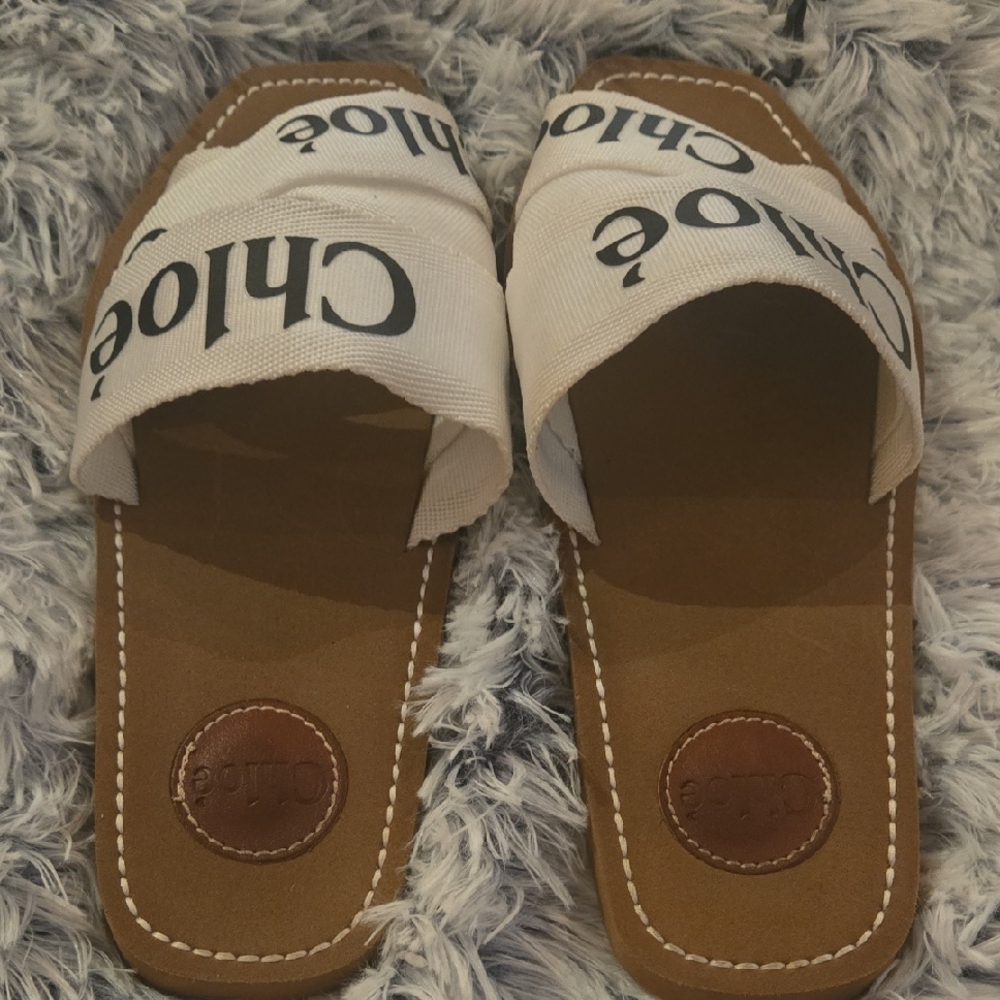 Chloe Woody Mule Sandals